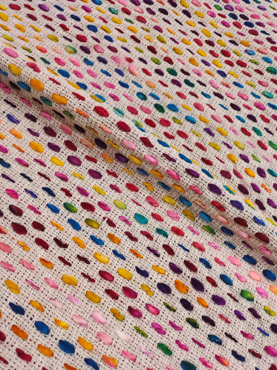 Handmade Jacquard Fabric HM271