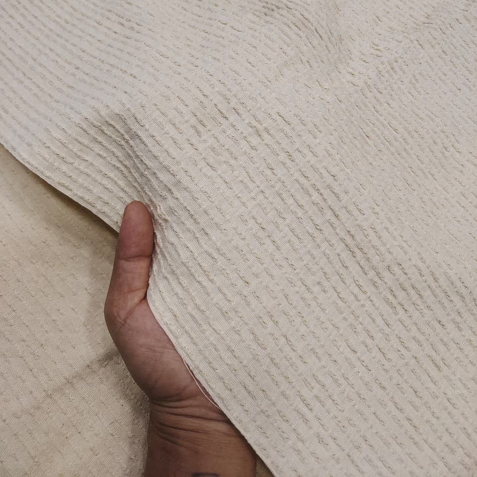 Self Jacquard with Lurex Fabric SJ095