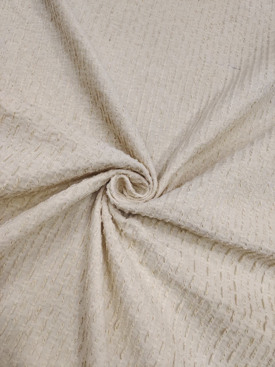 Self Jacquard with Lurex Fabric SJ095