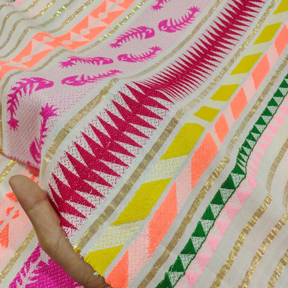 Yarn-Dyed Jacquard Fabric YD091