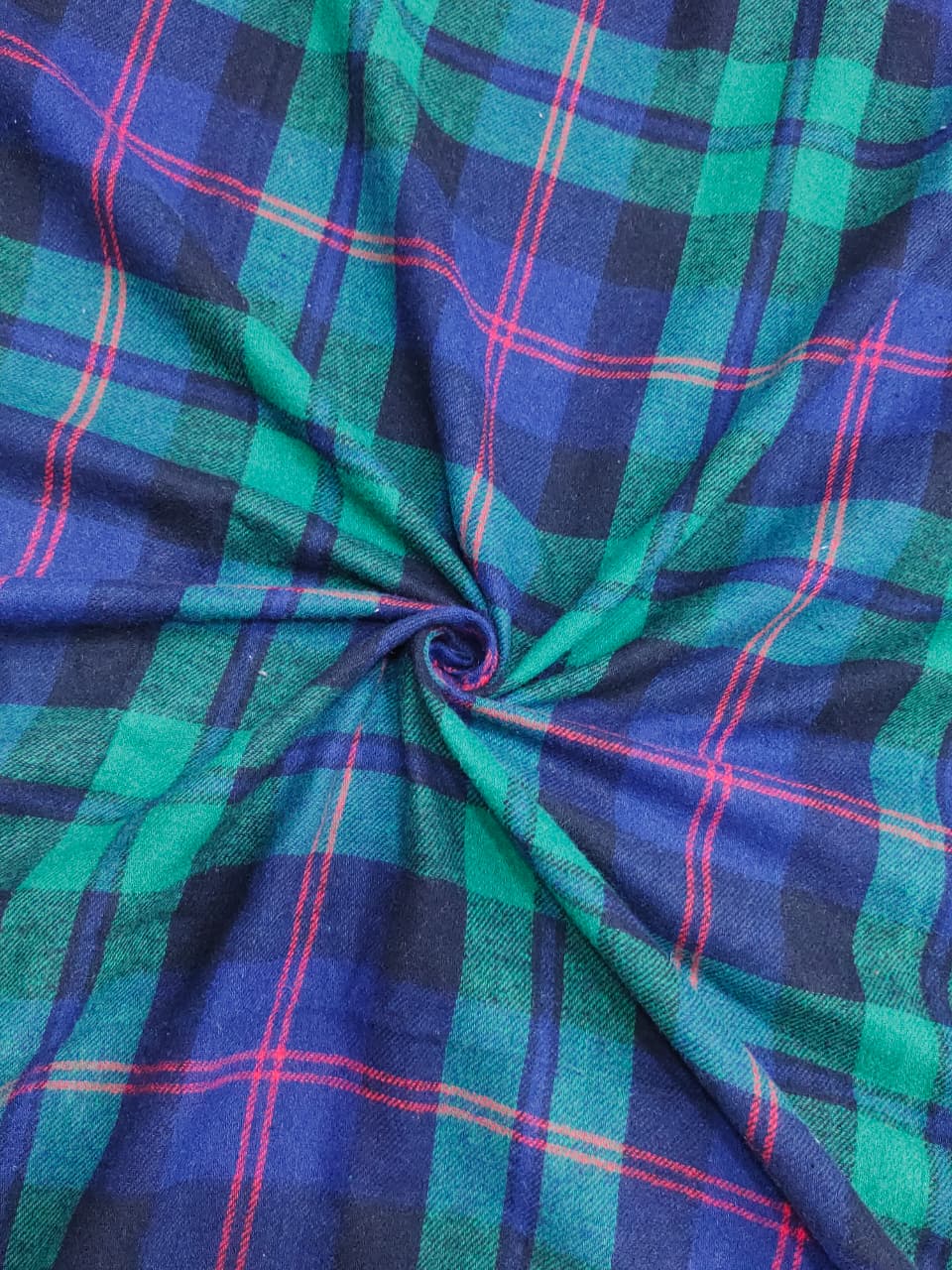 Brushed Checks Fabric SC099