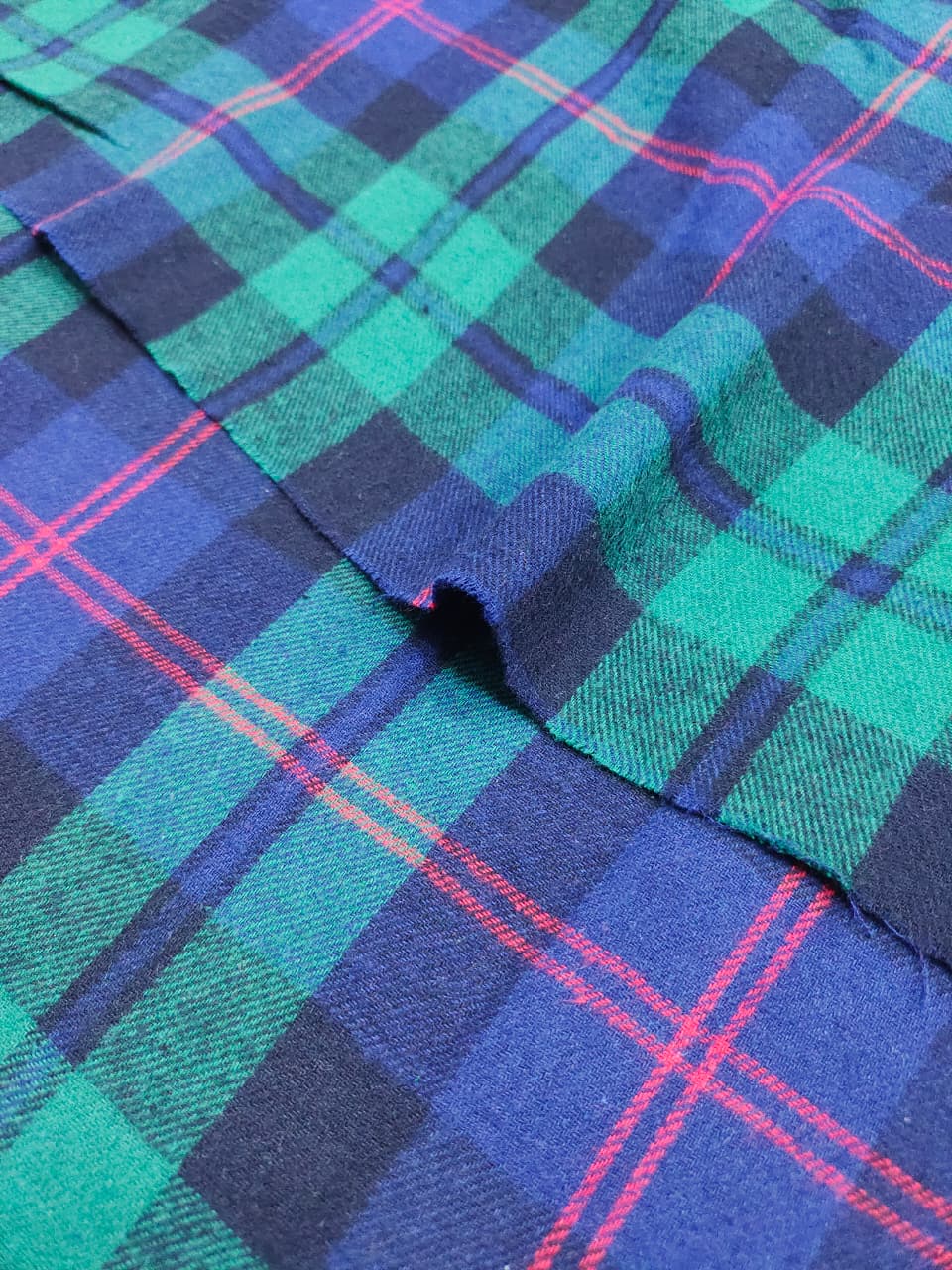 Brushed Checks Fabric SC099
