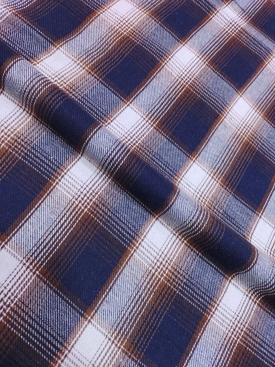 Brushed Checks Fabric SC100