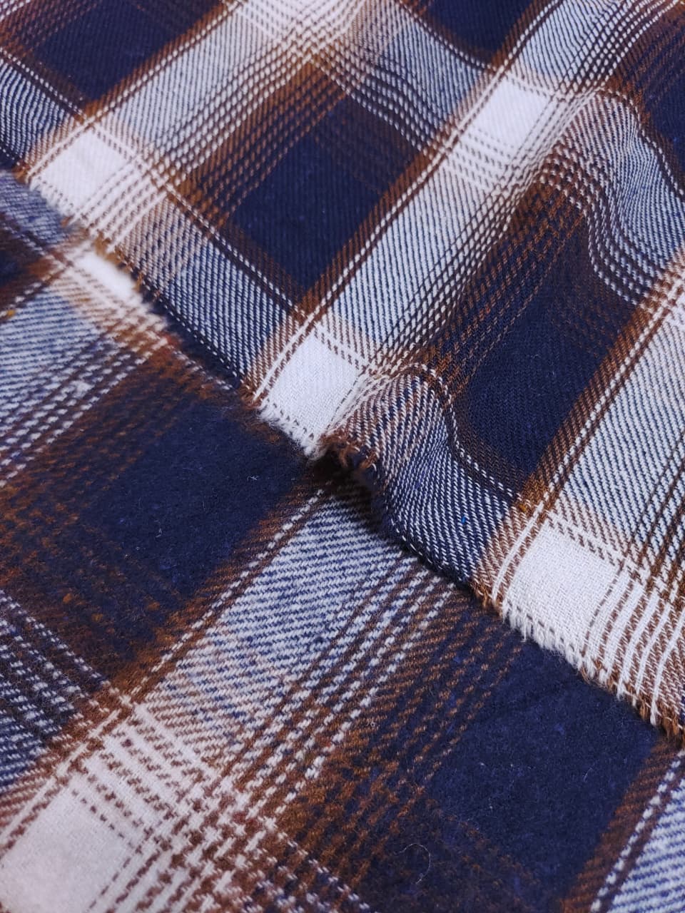 Brushed Checks Fabric SC100