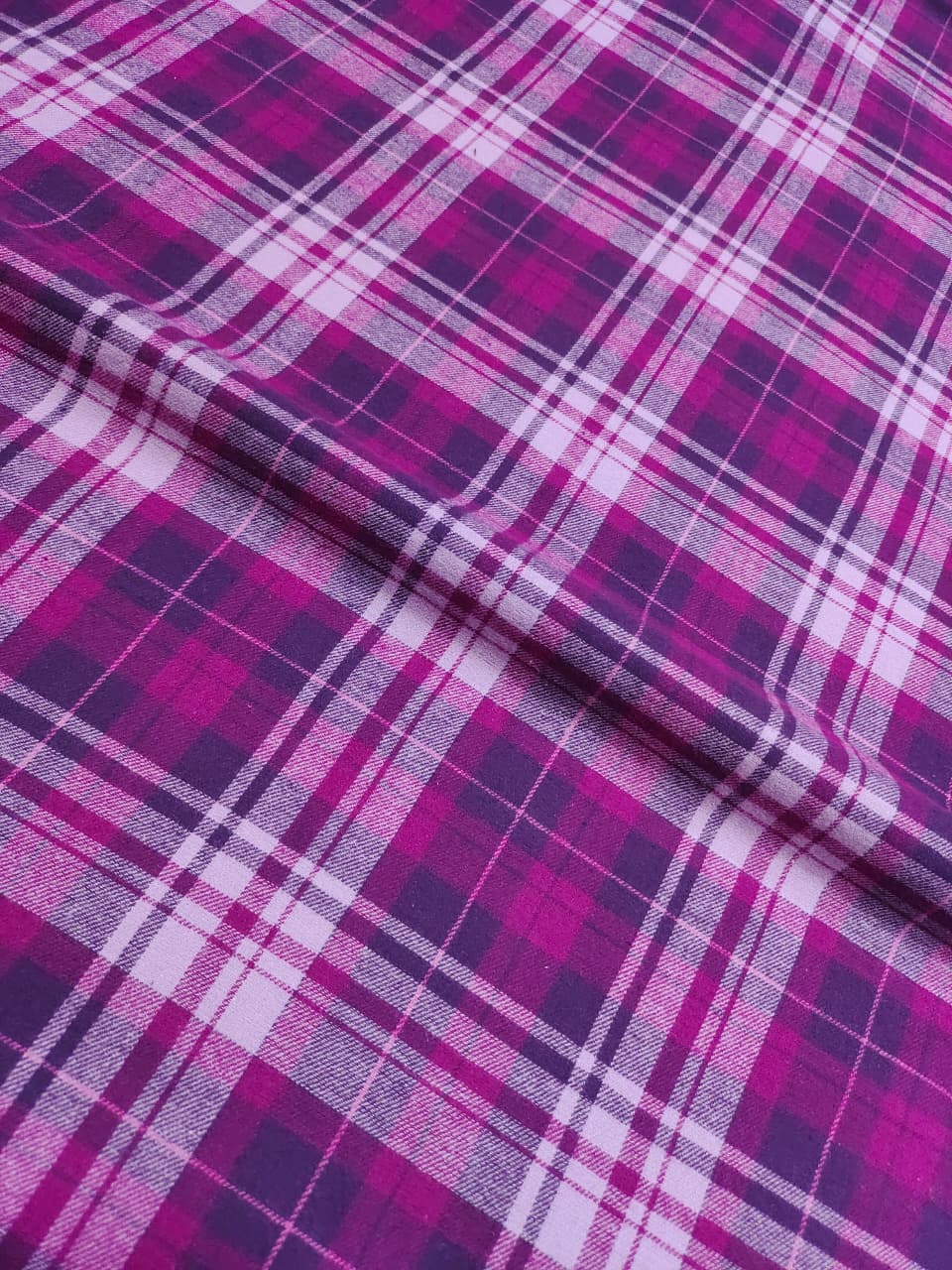 Brushed Checks Fabric SC102