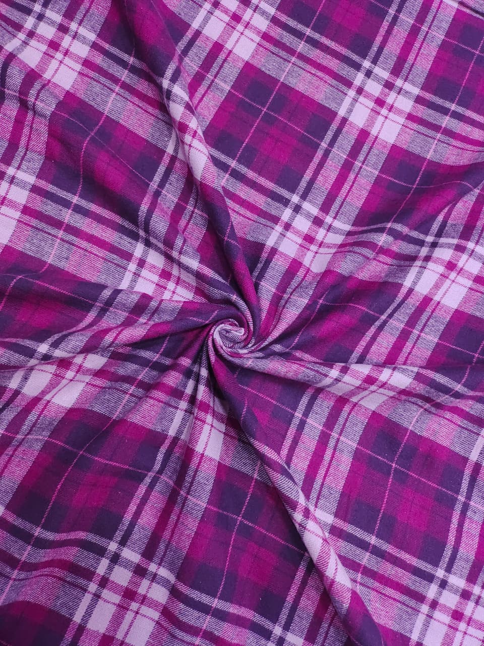 Brushed Checks Fabric SC102