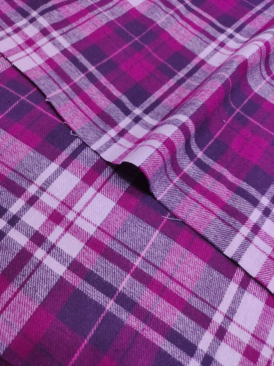 Brushed Checks Fabric SC102