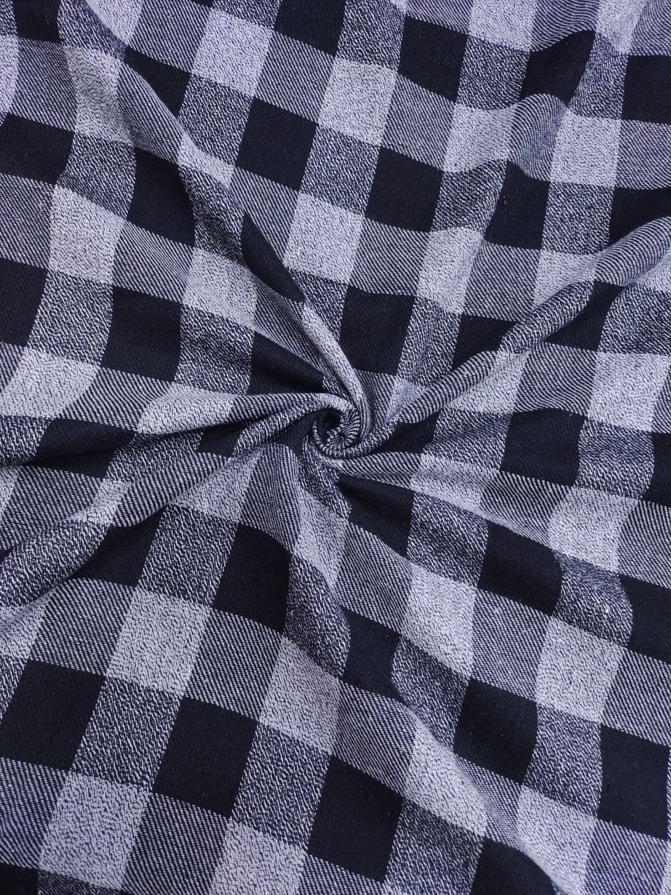 Brushed Checks Fabric SC103
