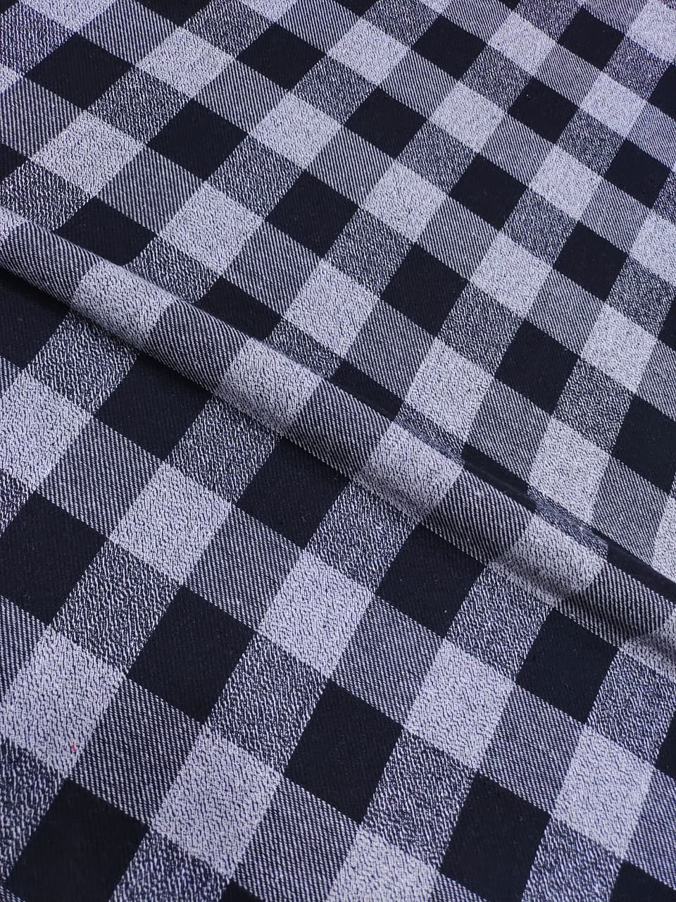 Brushed Checks Fabric SC103