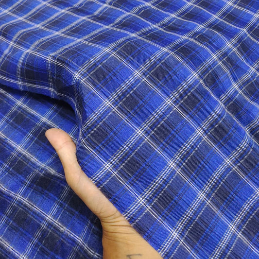 Brushed Checks Fabric SC104