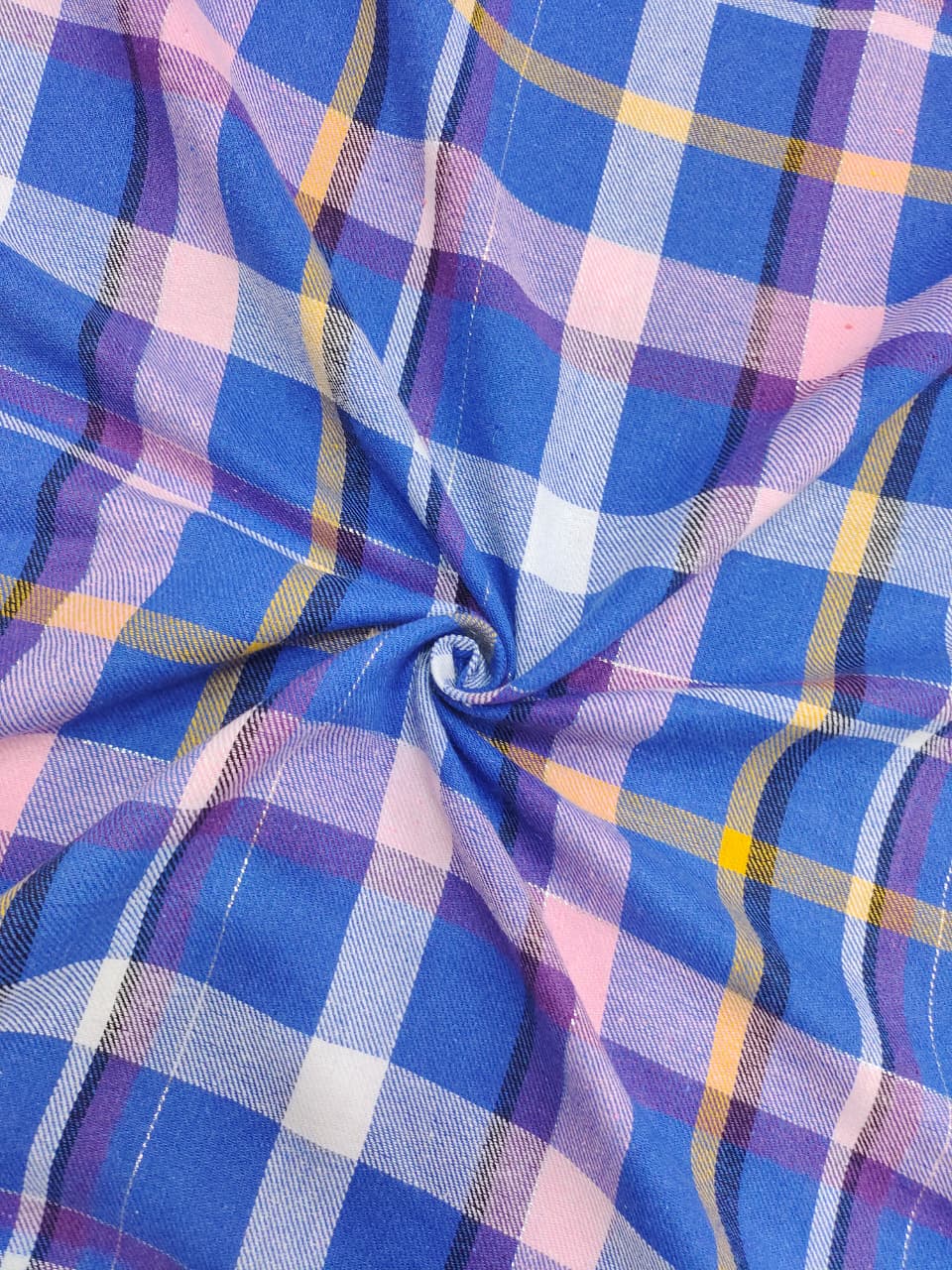 Brushed Checks Fabric SC105