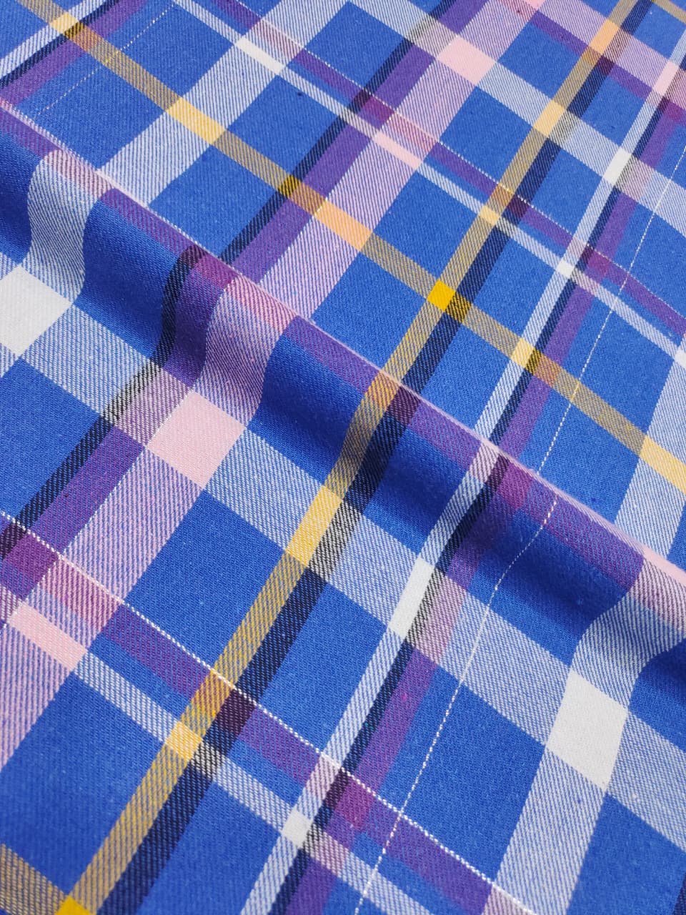 Brushed Checks Fabric SC105