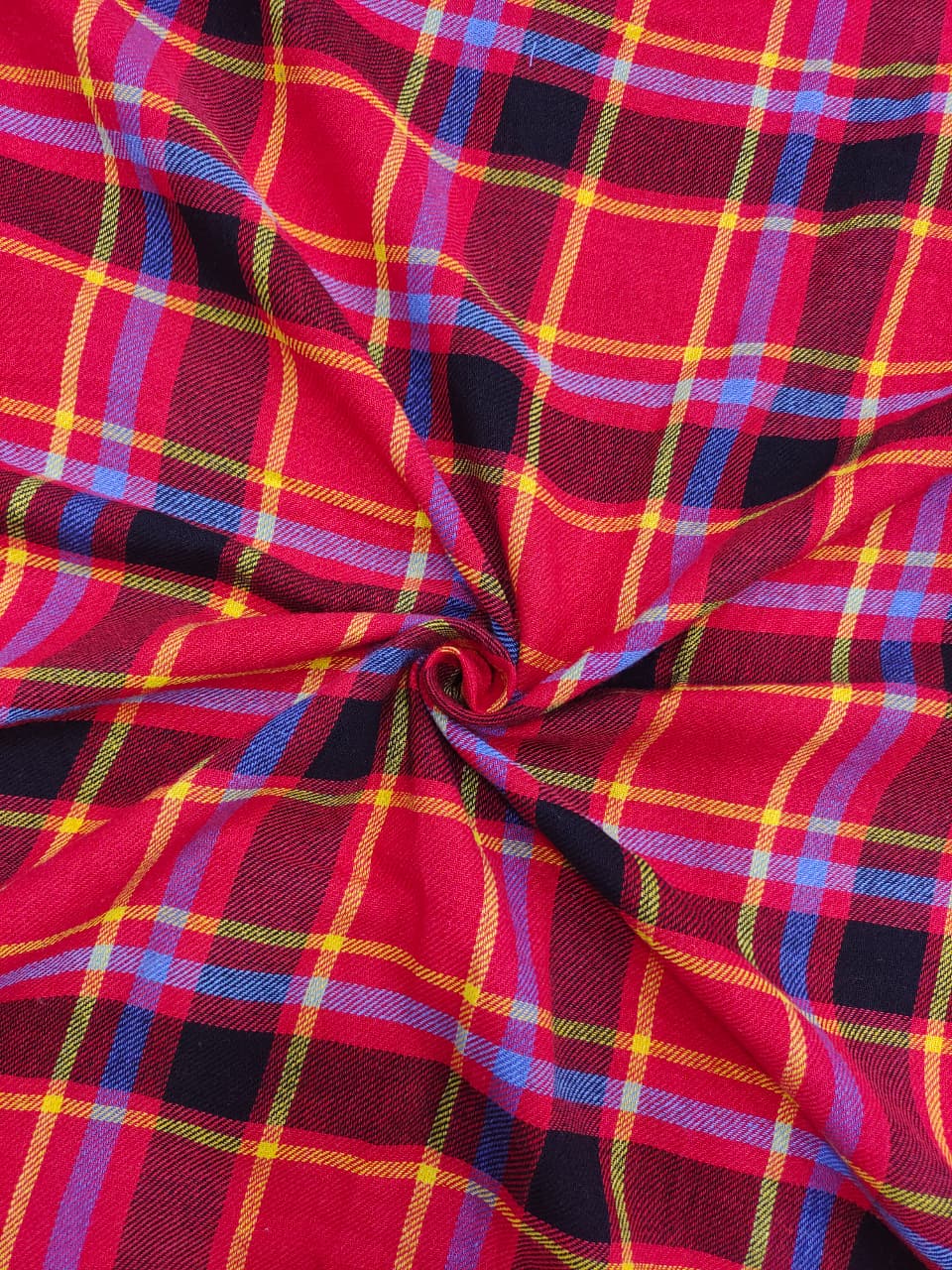 Brushed Checks Fabric SC106