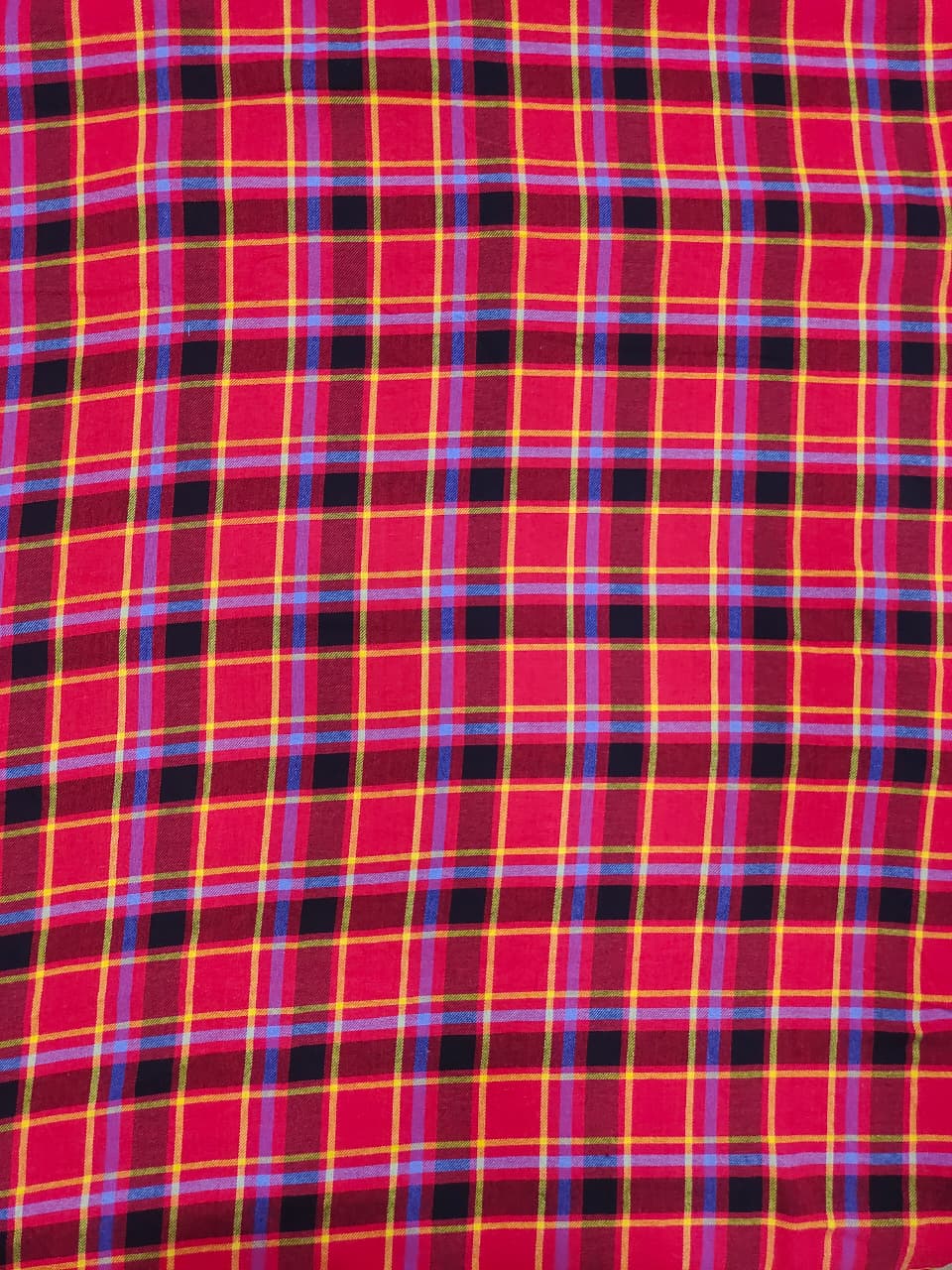 Brushed Checks Fabric SC106