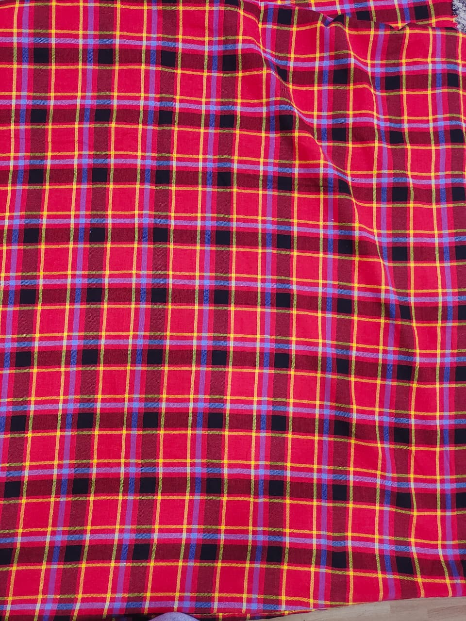 Brushed Checks Fabric SC106