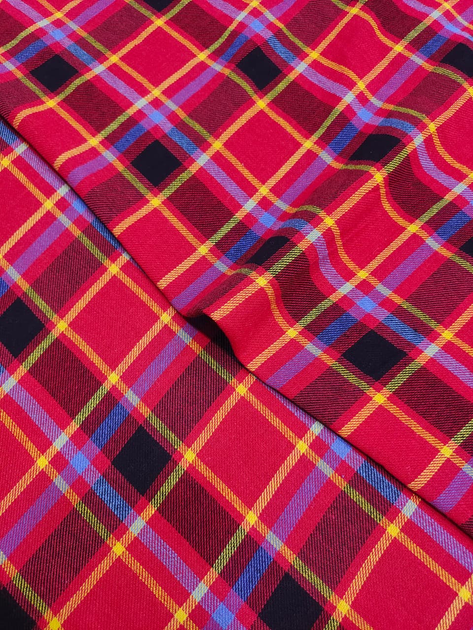 Brushed Checks Fabric SC106