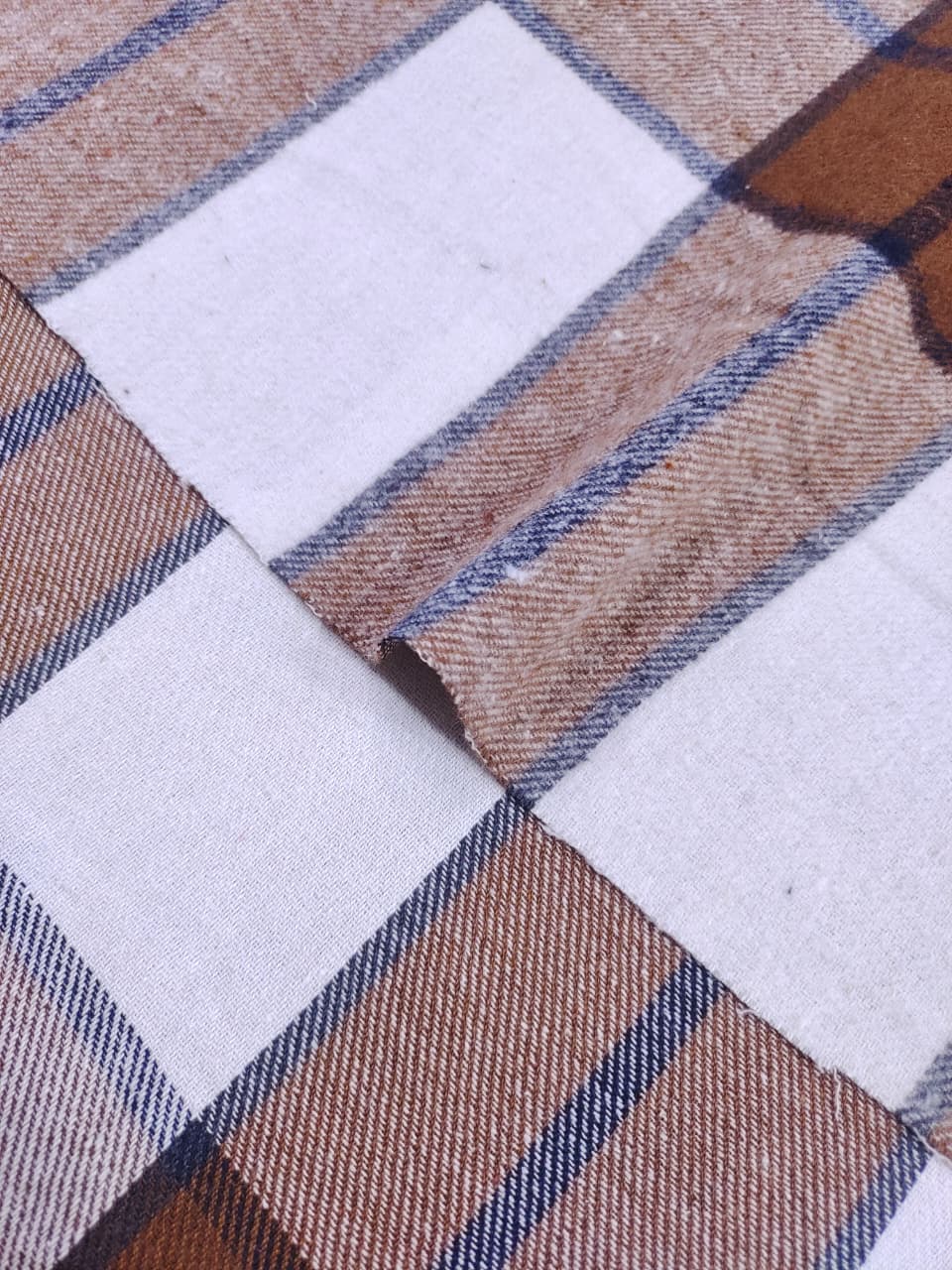 Brushed Checks Fabric SC107