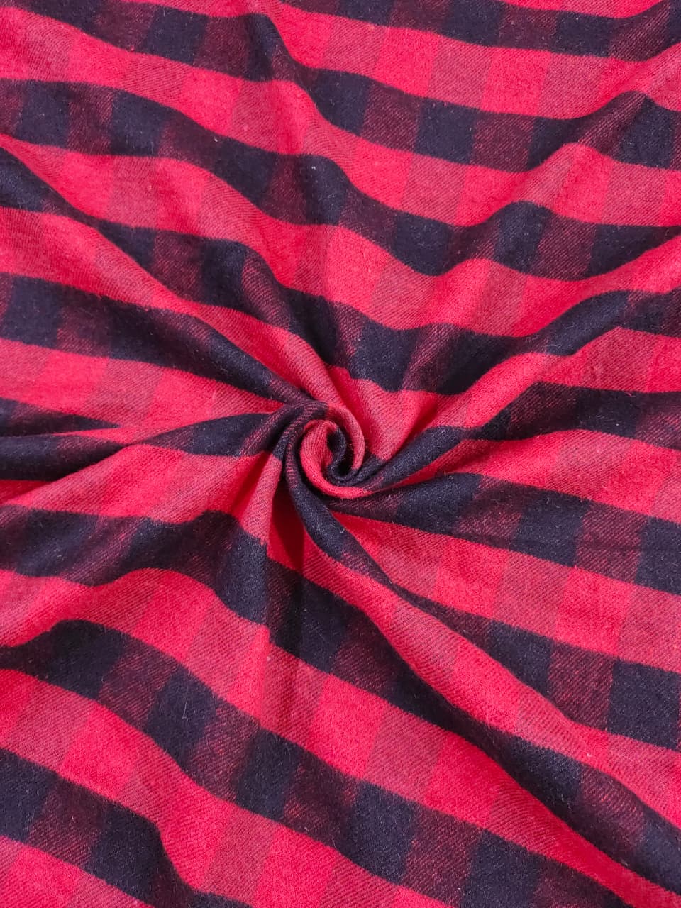 Brushed Checks Fabric SC110