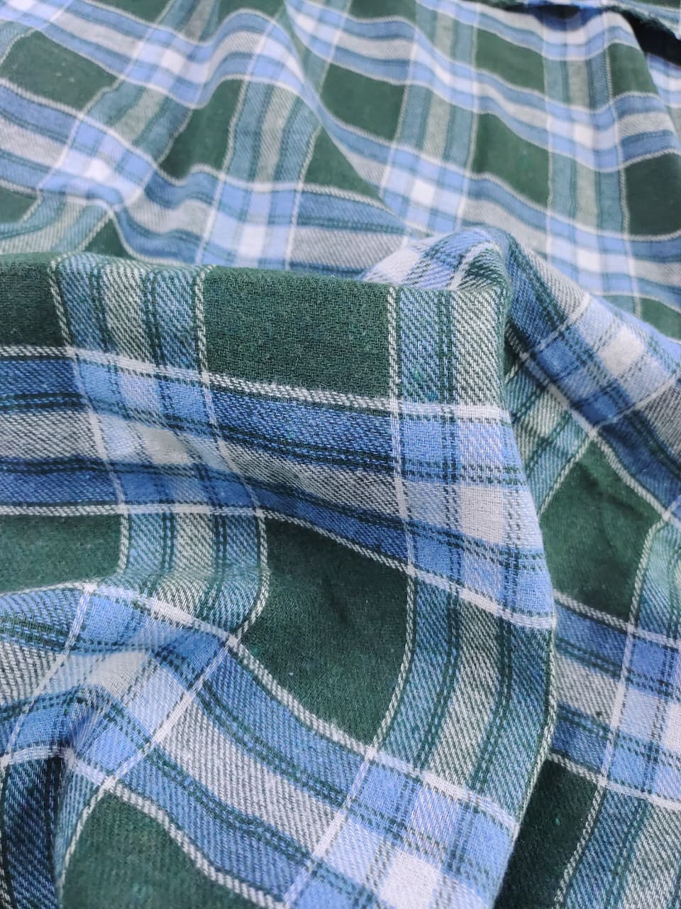 Brushed Checks Fabric SC111