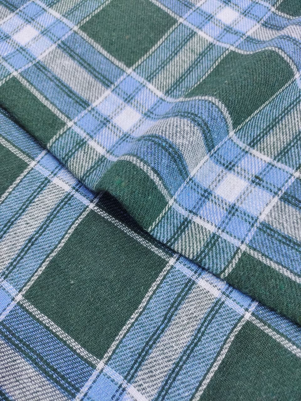 Brushed Checks Fabric SC111