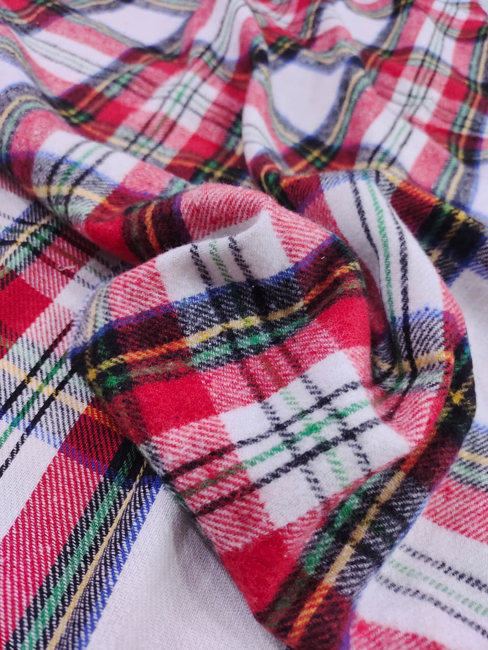 Brushed Checks Fabric SC112
