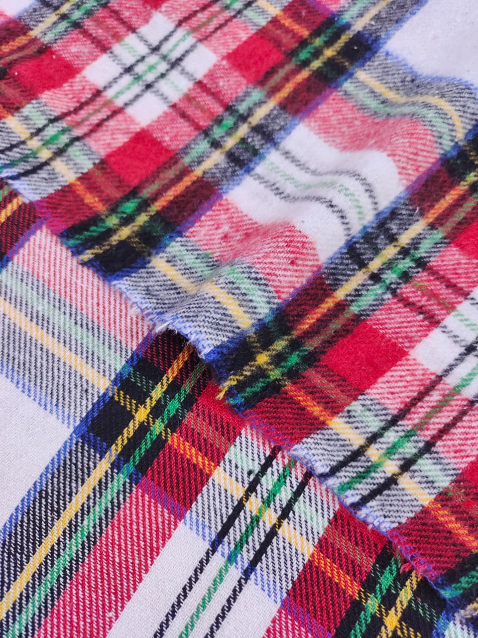 Brushed Checks Fabric SC112