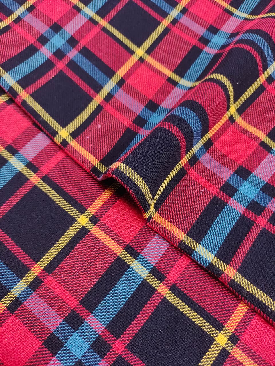 Brushed Checks Fabric SC113