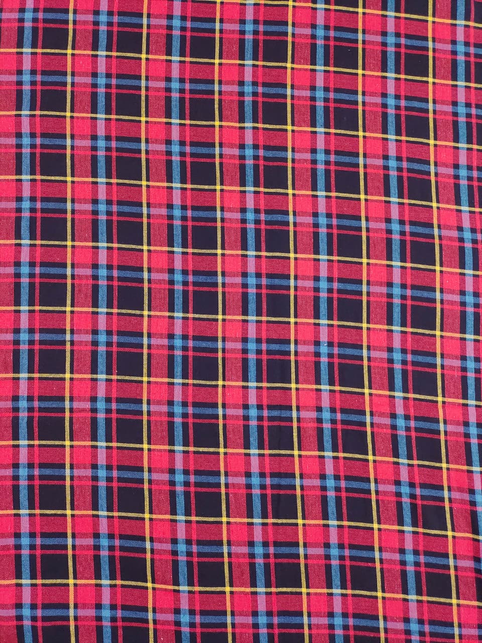 Brushed Checks Fabric SC113