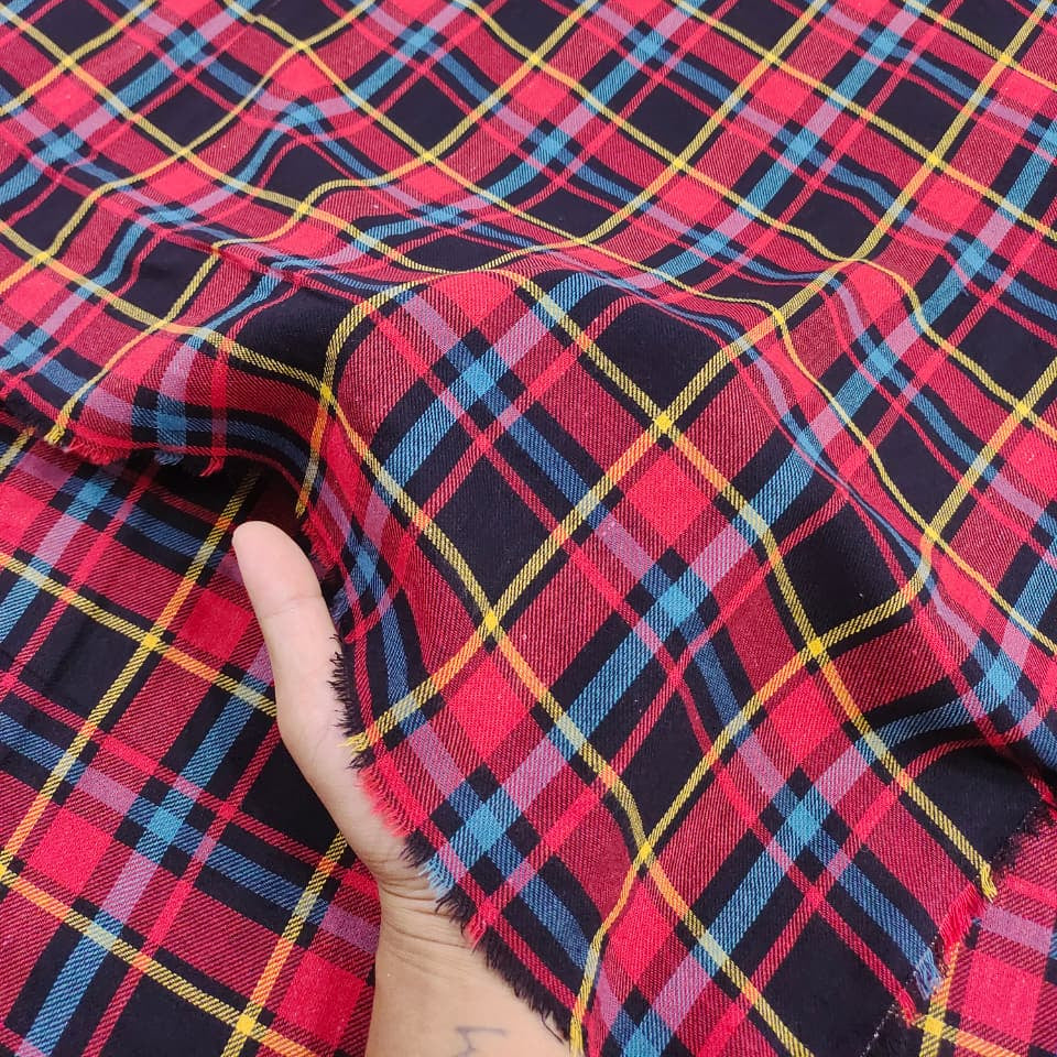 Brushed Checks Fabric SC113