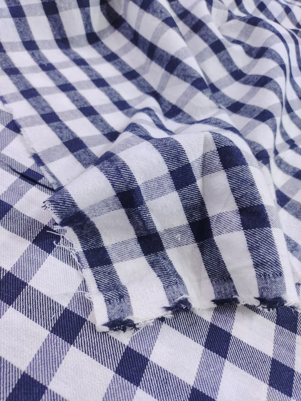 Brushed Checks Fabric SC114