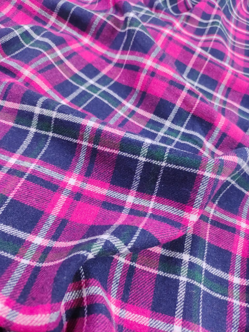 Brushed Checks Fabric SC115