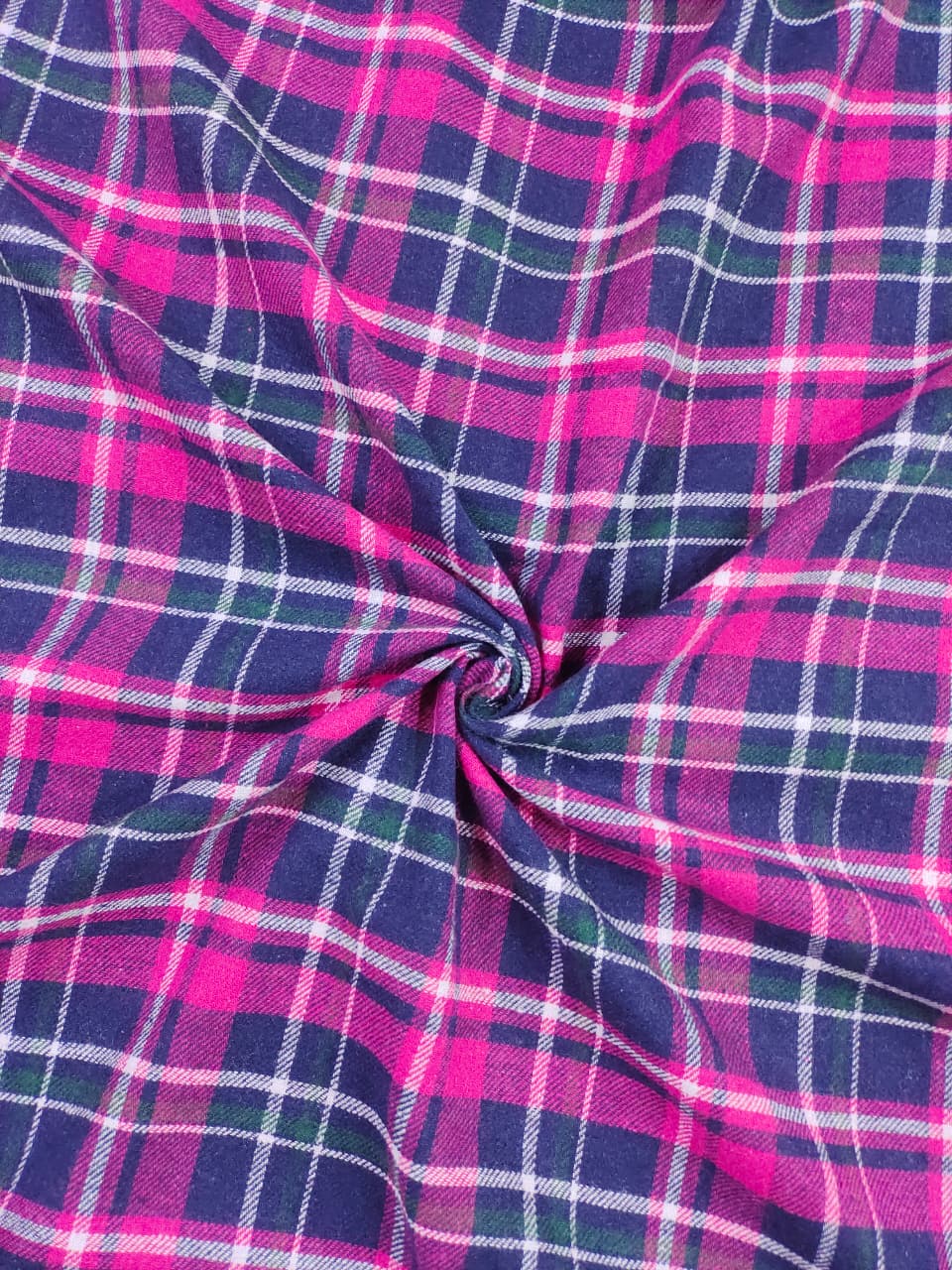 Brushed Checks Fabric SC115
