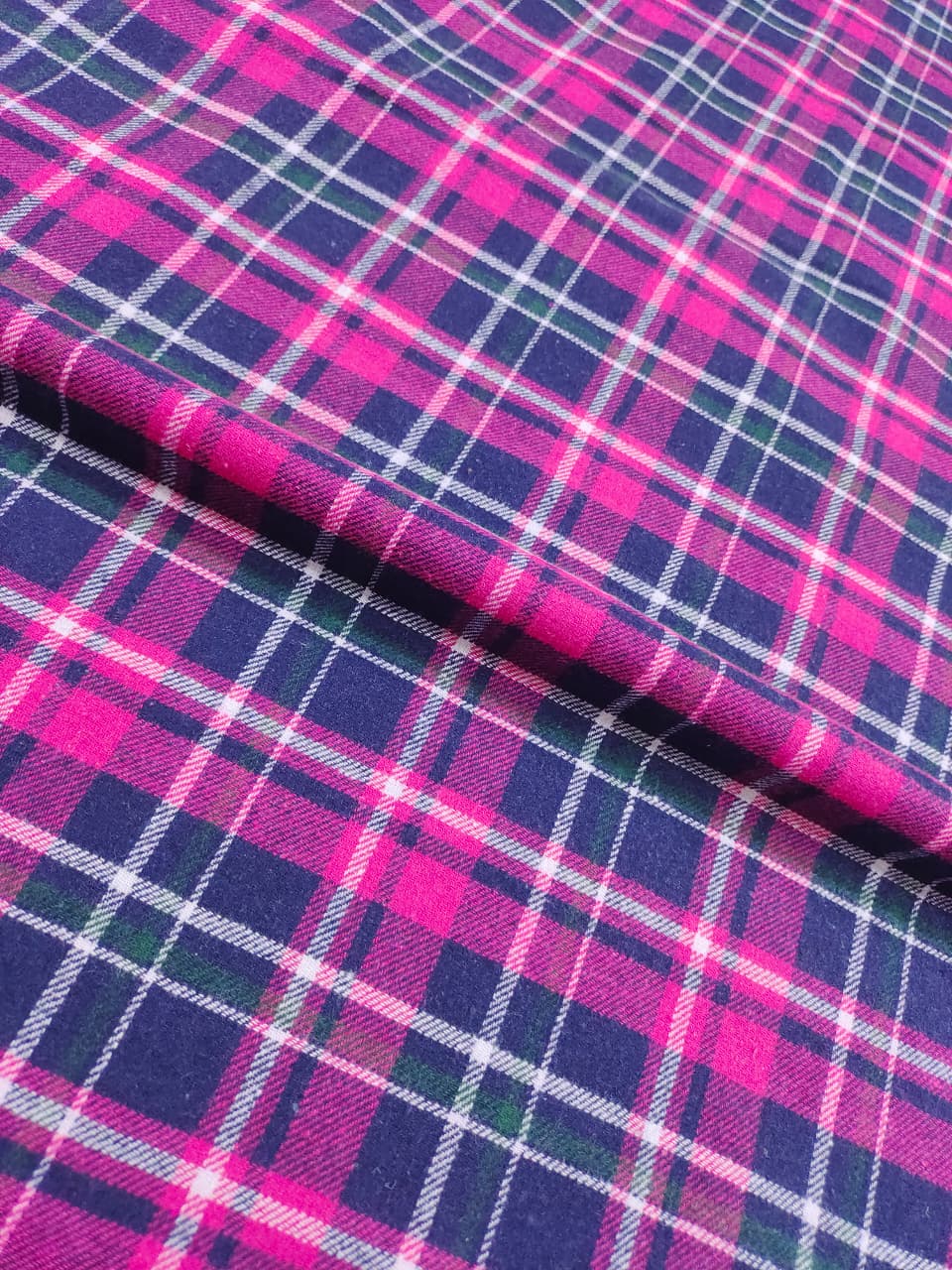 Brushed Checks Fabric SC115