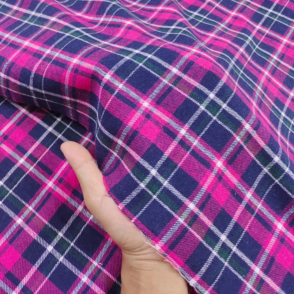 Brushed Checks Fabric SC115
