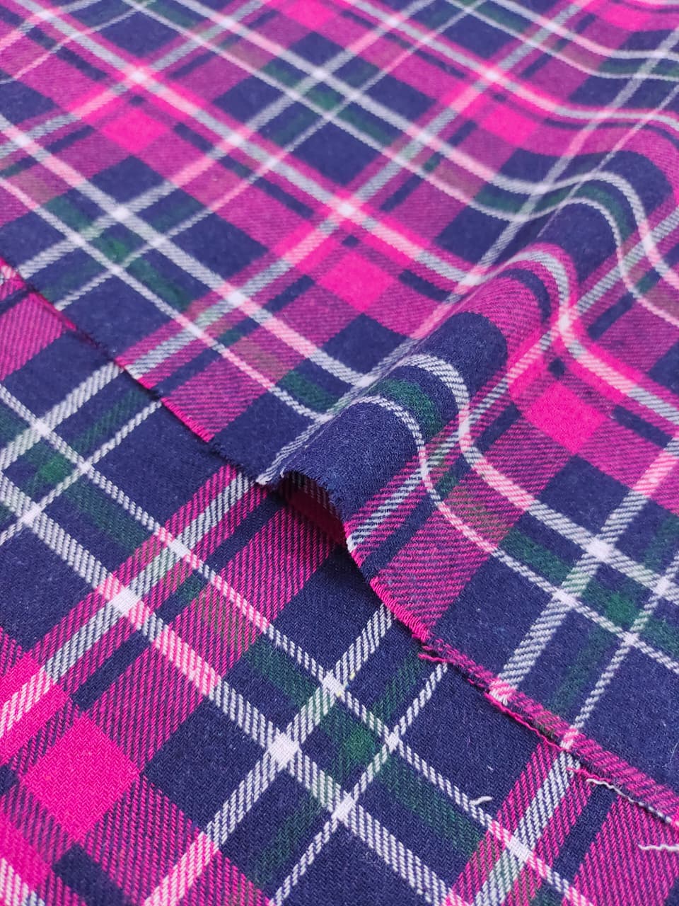 Brushed Checks Fabric SC115