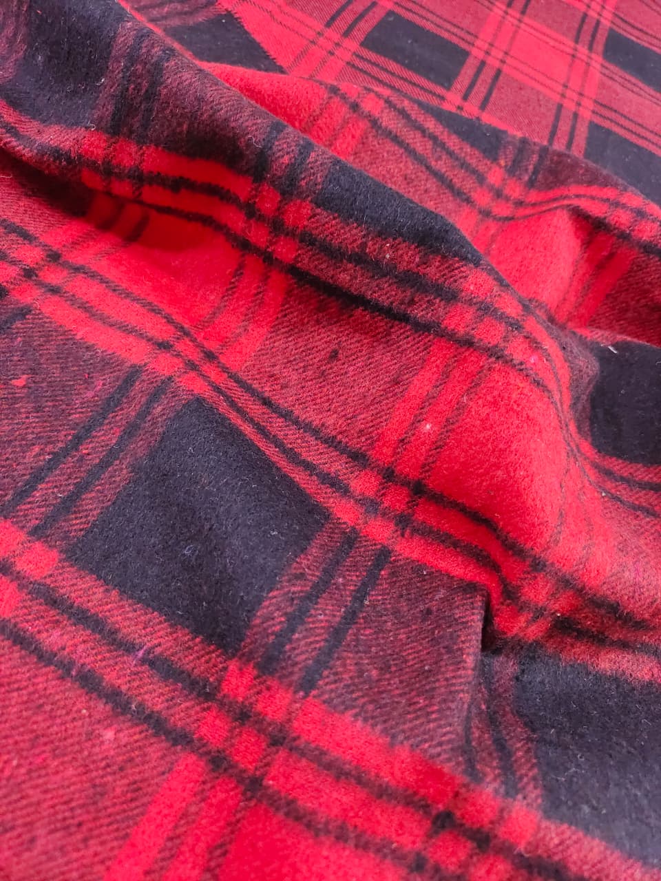 Brushed Checks Fabric SC116