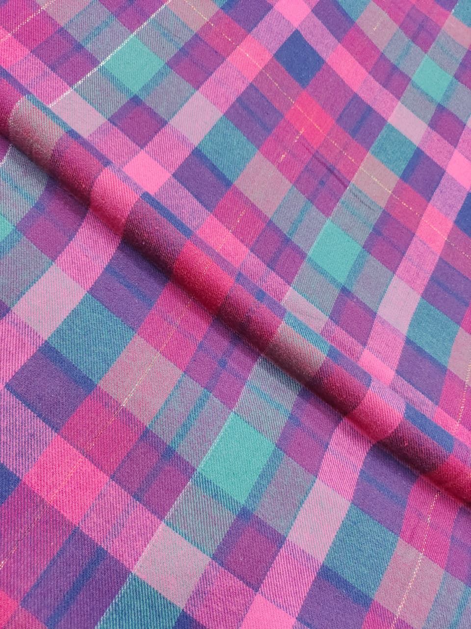 Brushed Checks Fabric SC121