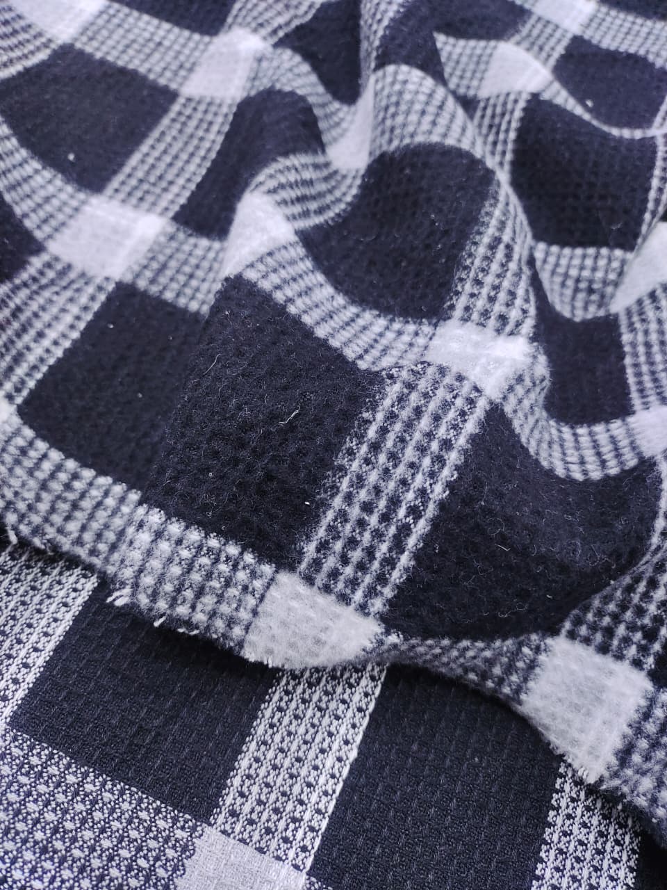 Brushed Checks Fabric SC123