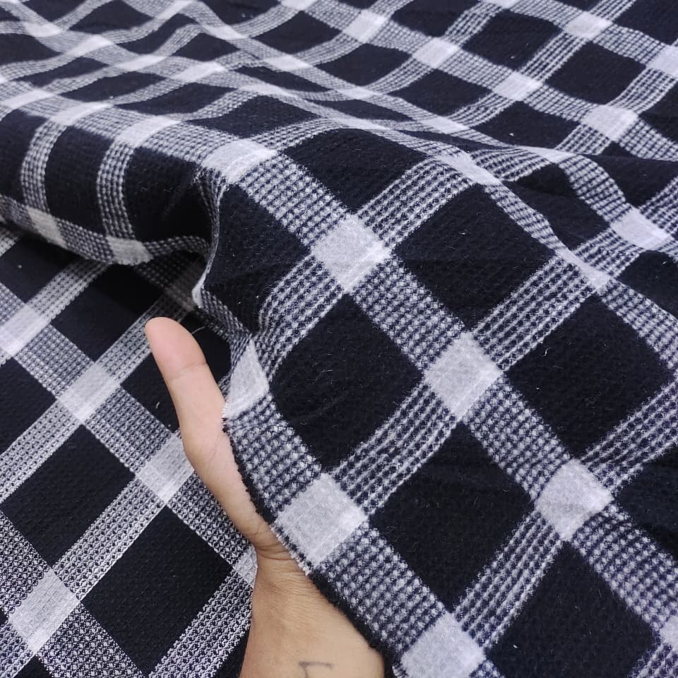 Brushed Checks Fabric SC123
