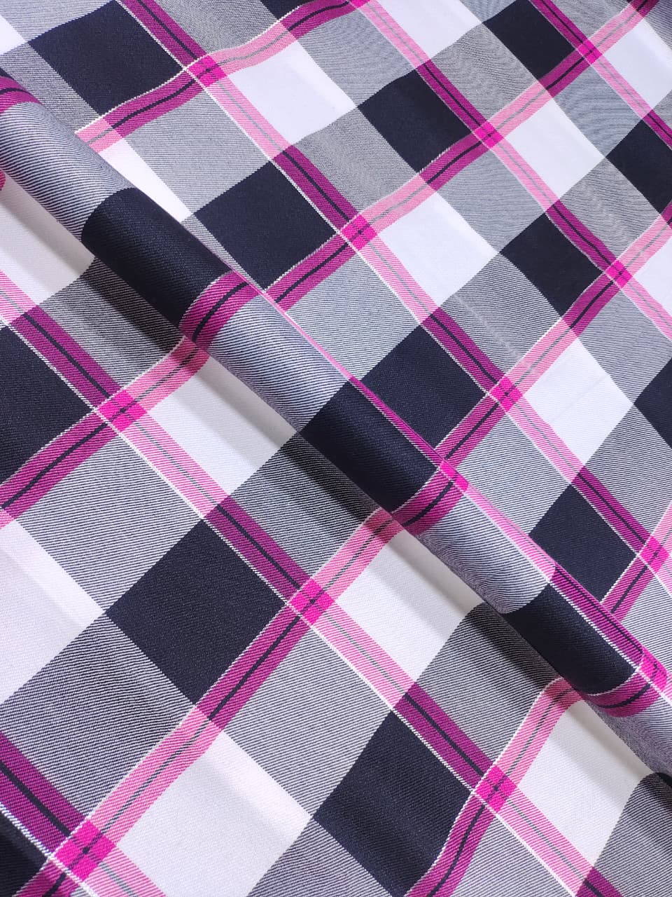 Brushed Checks Fabric SC125