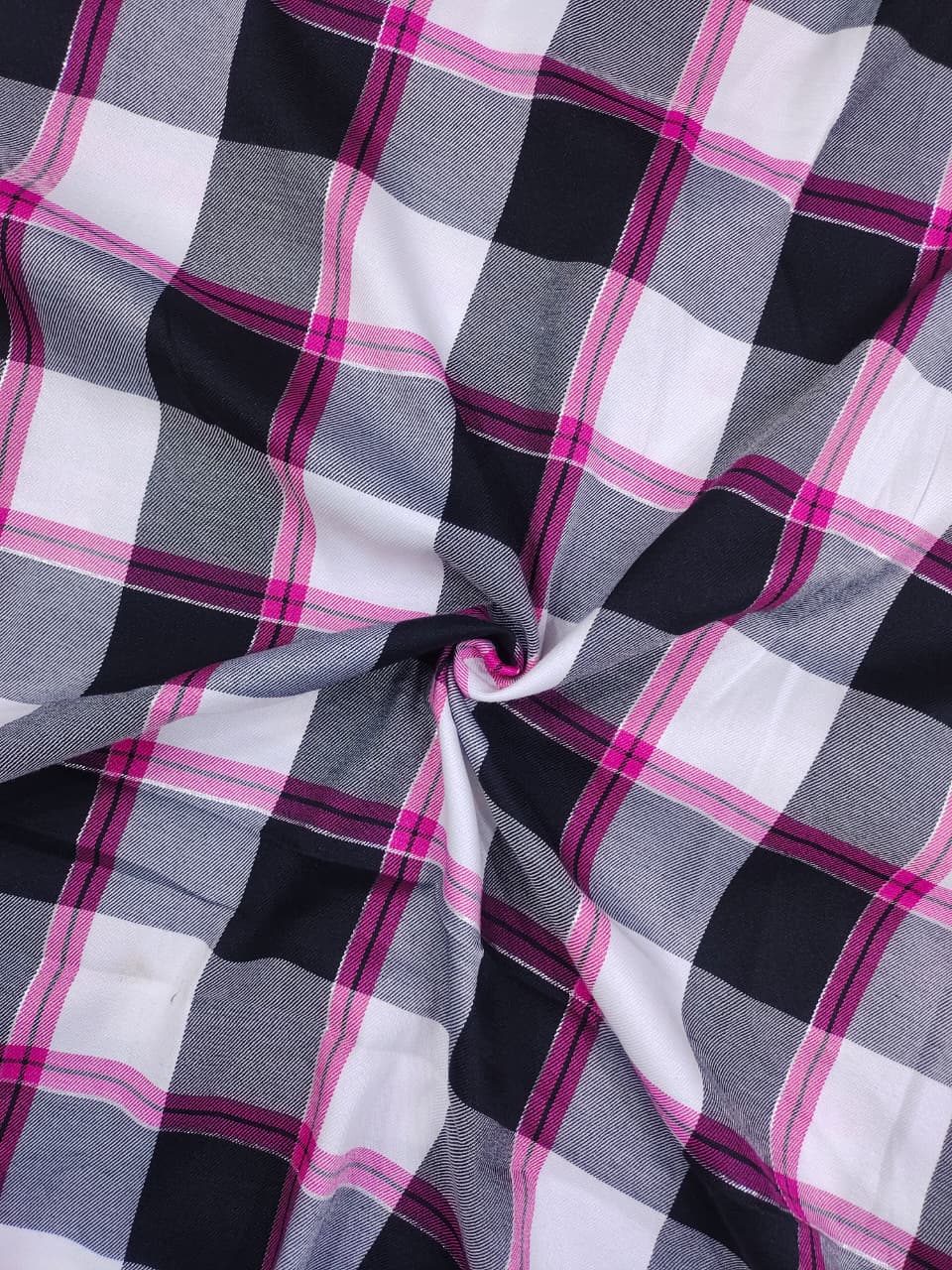 Brushed Checks Fabric SC125