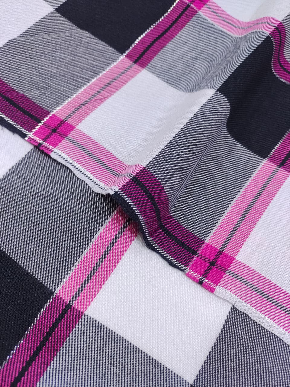 Brushed Checks Fabric SC125