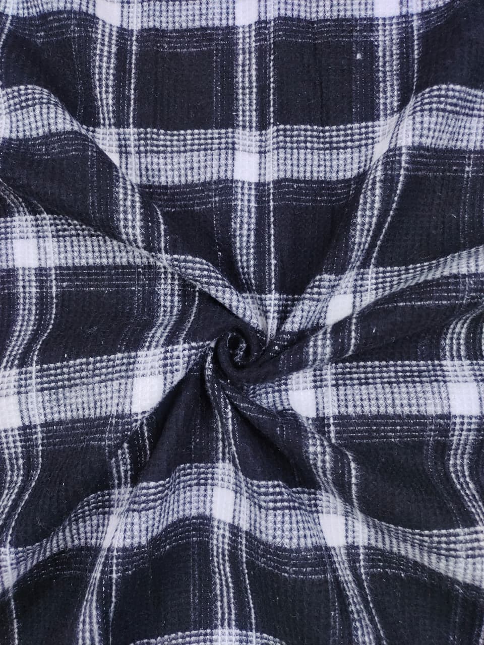 Brushed Checks Fabric SC126