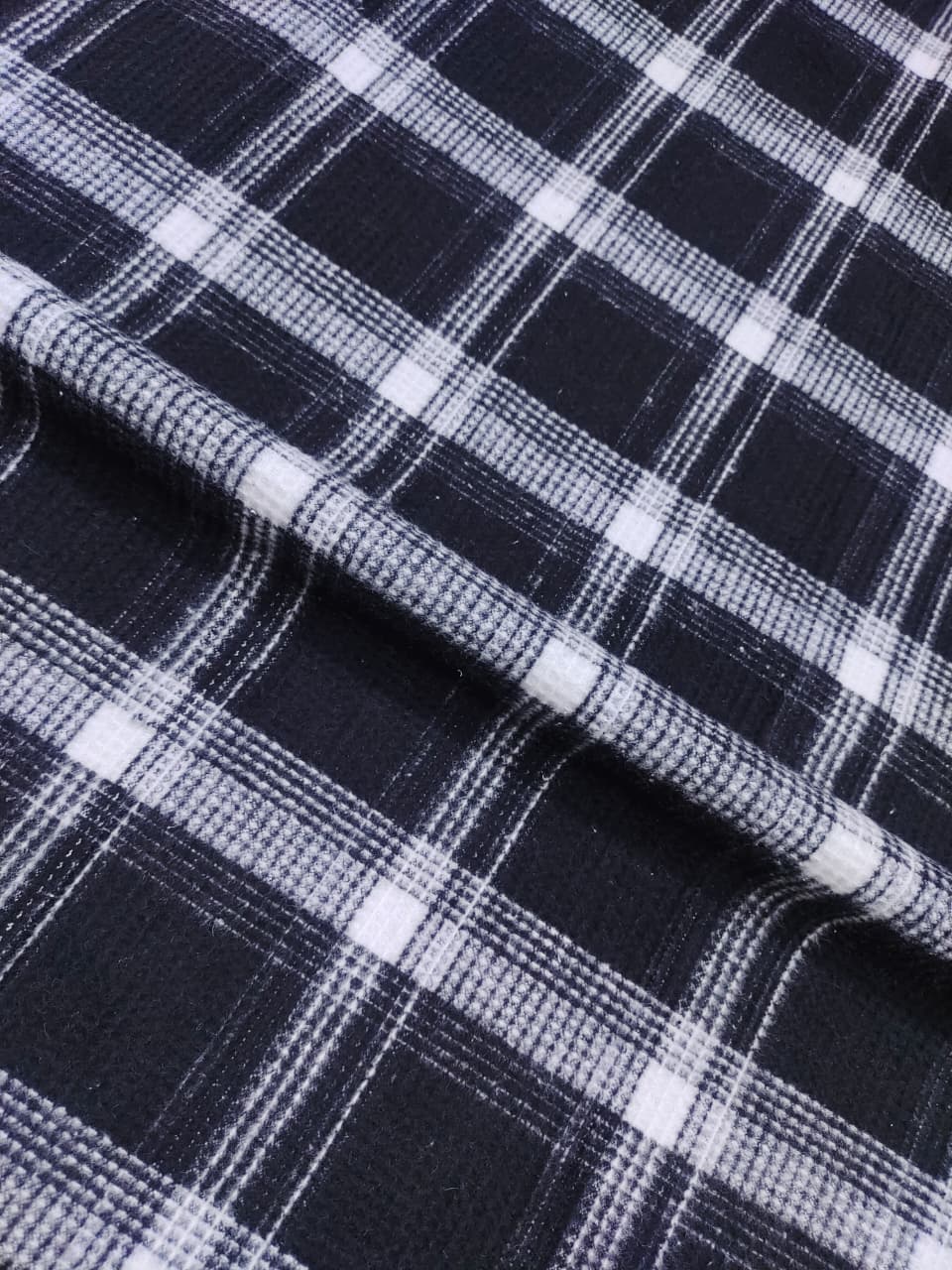 Brushed Checks Fabric SC126