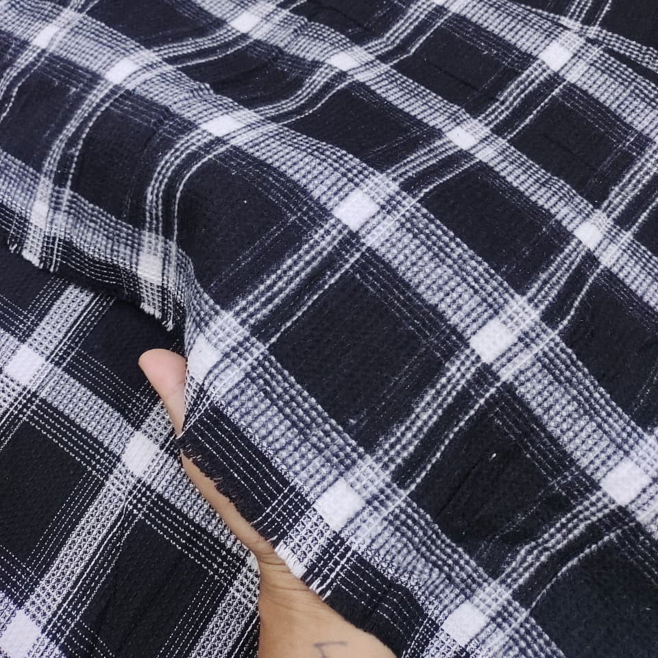 Brushed Checks Fabric SC126