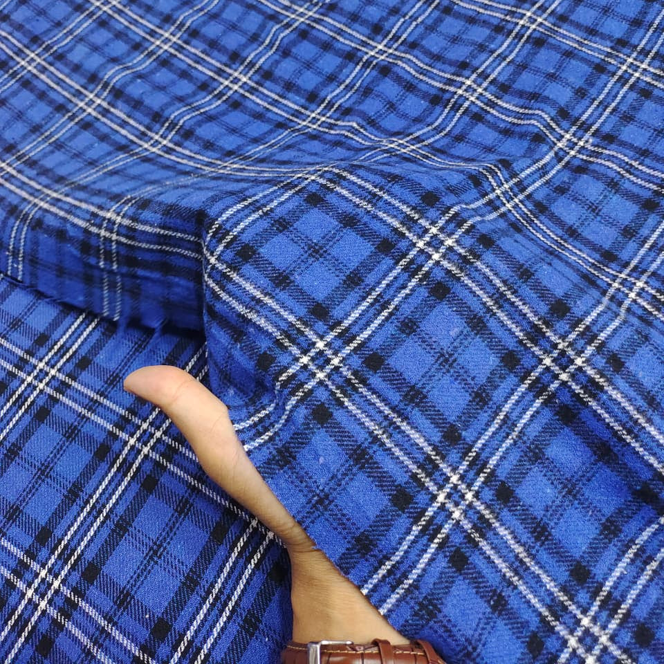 Brushed Checks Fabric SC133
