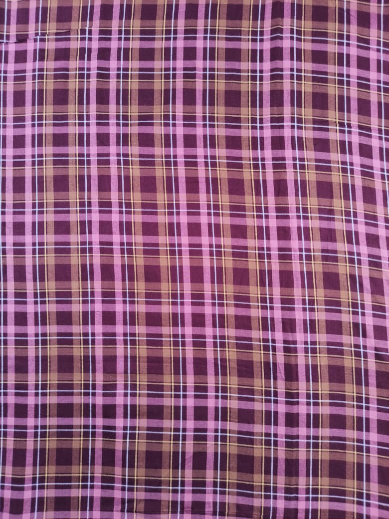 Brushed Checks Fabric SC128