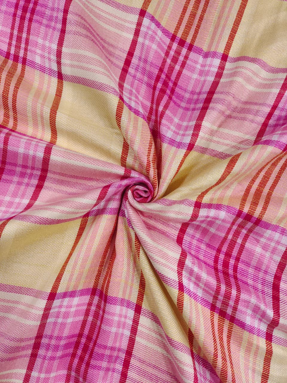 Brushed Checks Fabric SC129