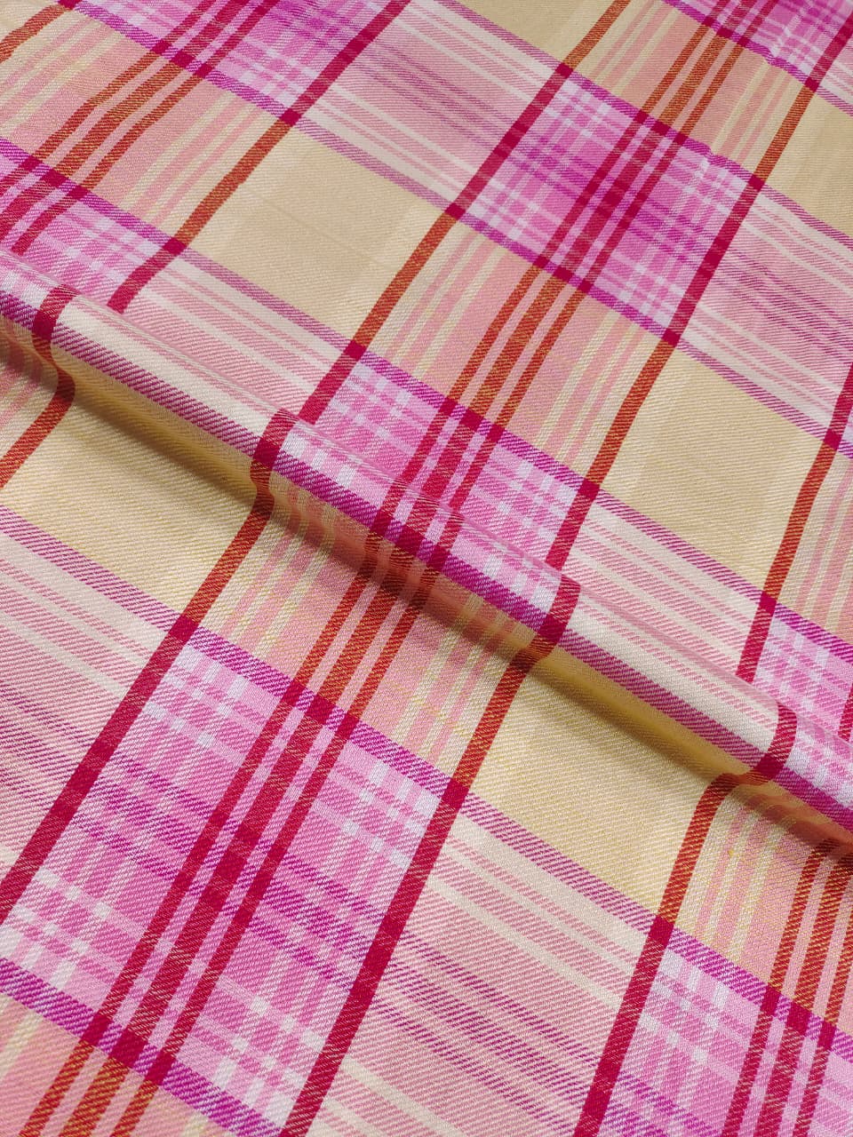 Brushed Checks Fabric SC129