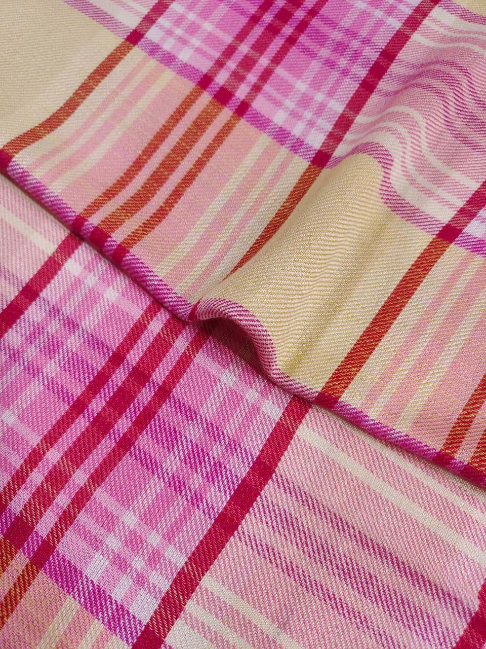 Brushed Checks Fabric SC129